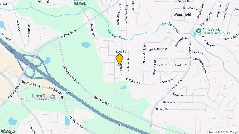 6965 Vesta Brook Dr Map and Location Details