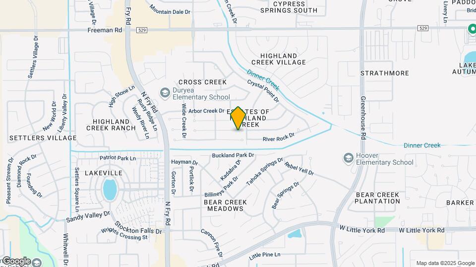19915 Mason Creek Dr Map and Location Details