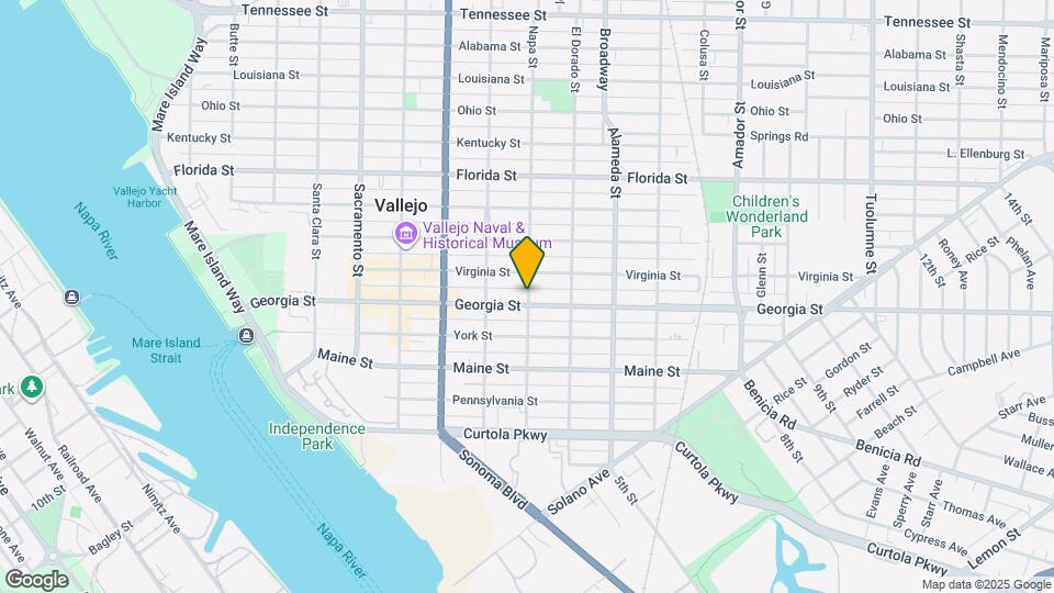 709 Napa St Map and Location Details