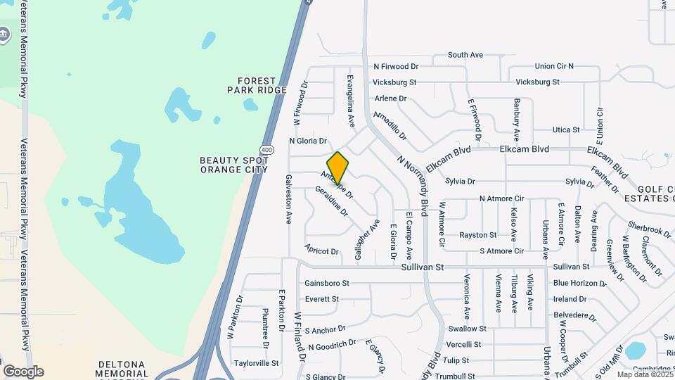 549 Antelope Dr Map and Location Details