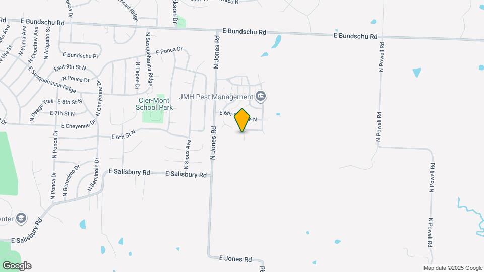 544 N Old Mill Rd Map and Location Details