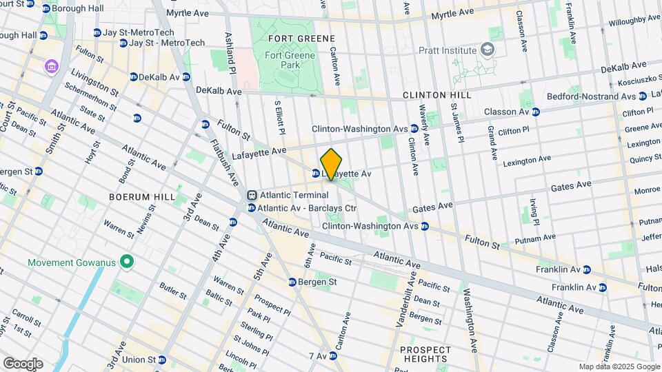 720 Fulton St Map and Location Details