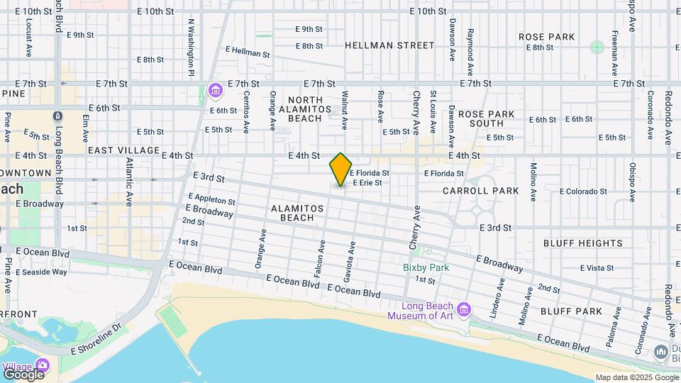 1527-1535 E 3rd St Map and Location Details