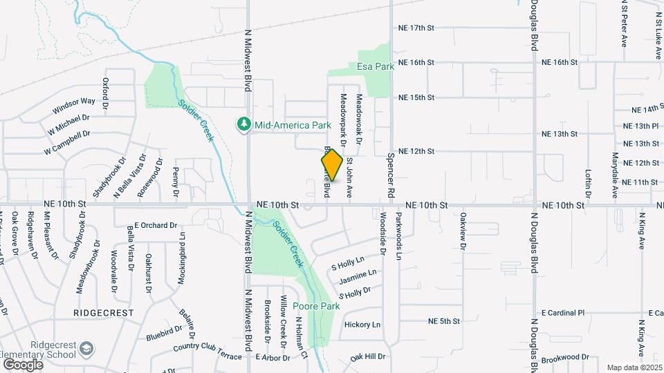 4122 Bonaparte Blvd Map and Location Details