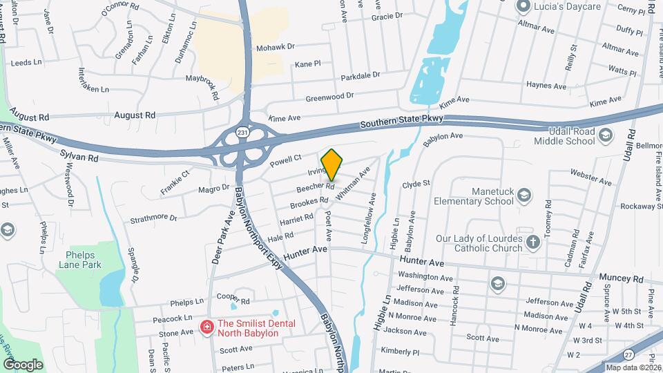 83 Beecher Rd Map and Location Details