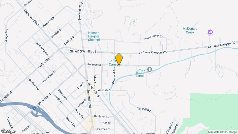 10546 Penrose St Map and Location Details