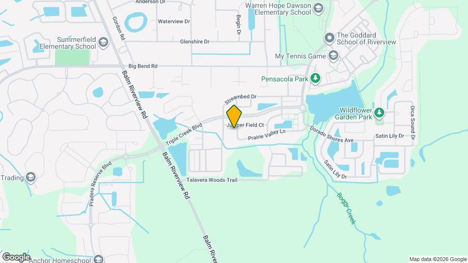 12307 Prairie Valley Ln Map and Location Details