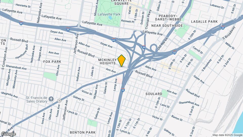 1822 Russell Blvd Map and Location Details