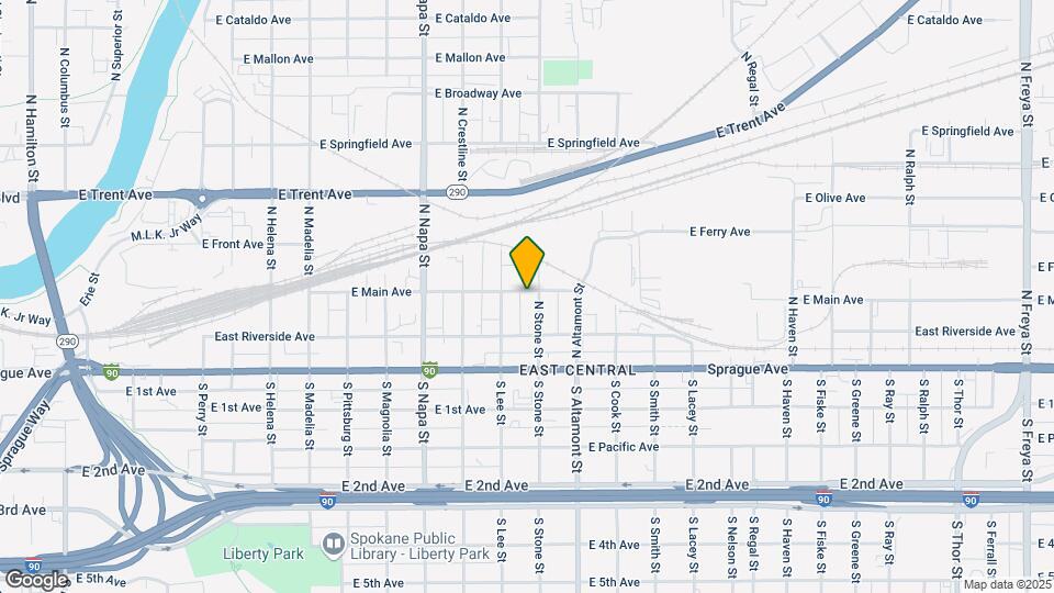 133 N Stone St Map and Location Details