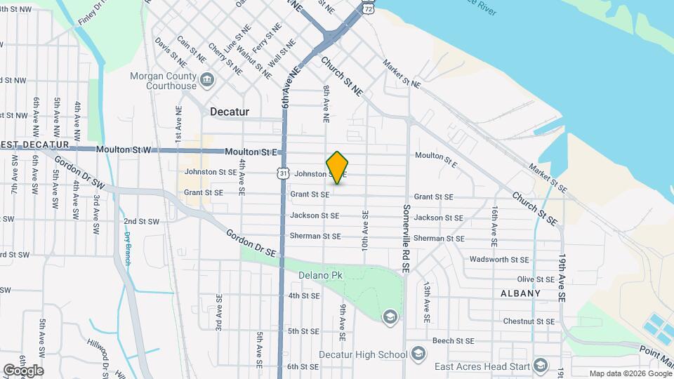 818 Grant St SE Map and Location Details