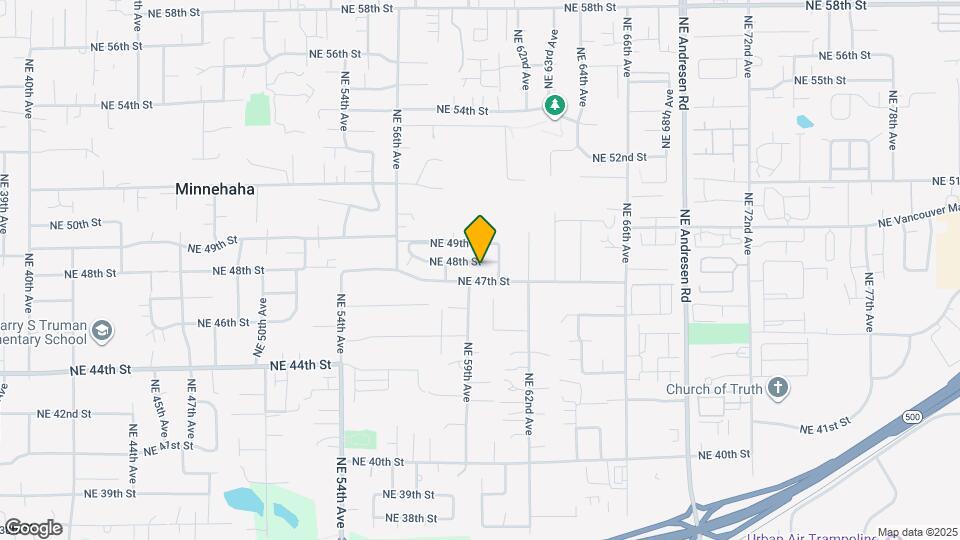 5921 NE 48th St Map and Location Details