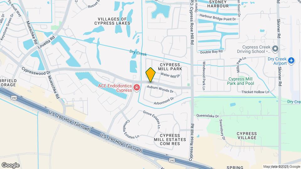 18422 Auburn Woods Dr Map and Location Details