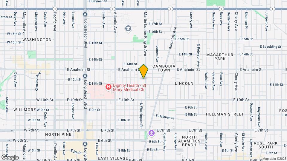 1135 Martin Luther King Jr Ave Map and Location Details