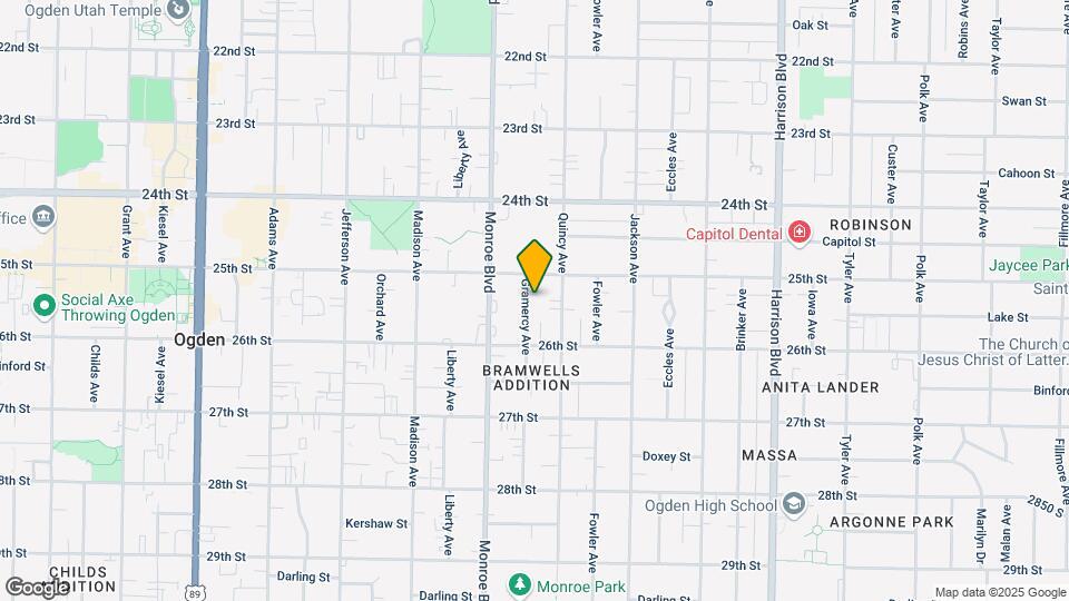 2530 S Gramercy Ave Mapa y Detalles de la Ubicación