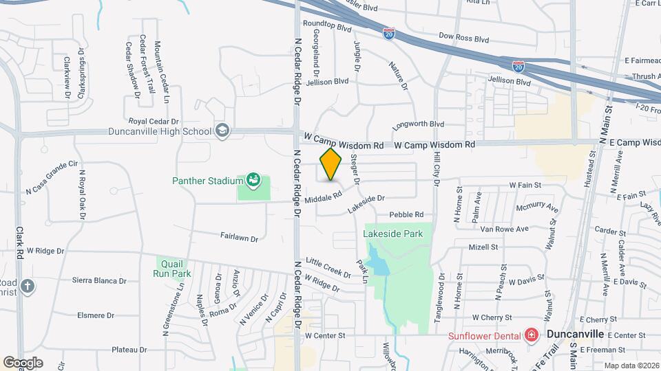 710 Upland Ln Map and Location Details