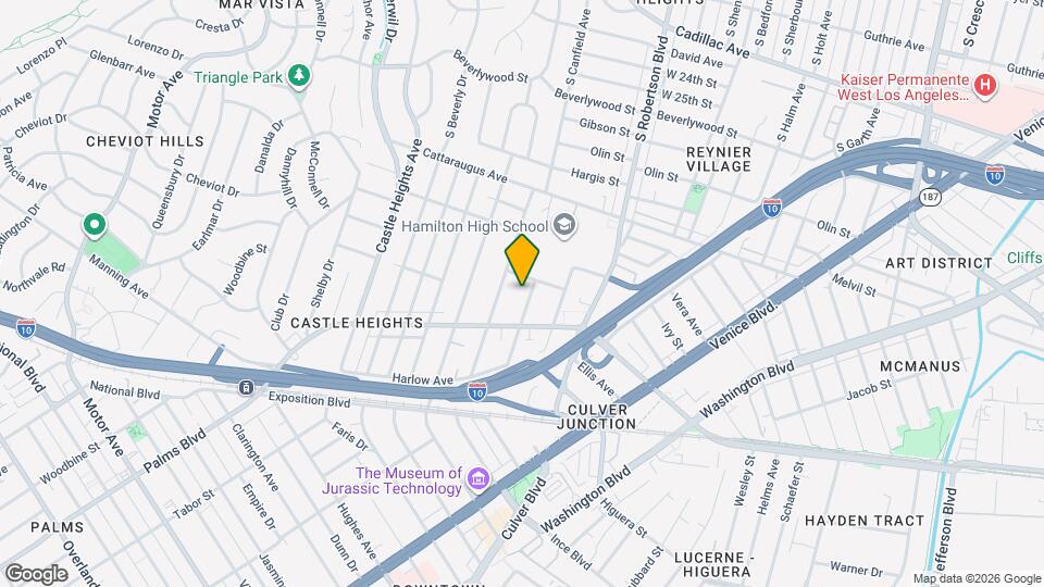 3119 S Durango Ave Map and Location Details