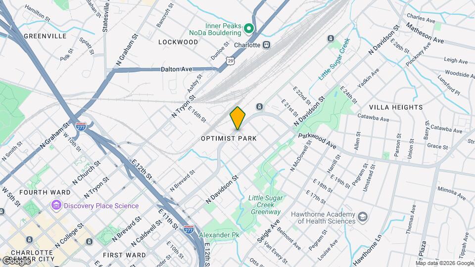 272 Parkwood Ave Map and Location Details