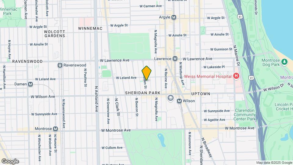 4657 N Malden St, Unit M06B Map and Location Details