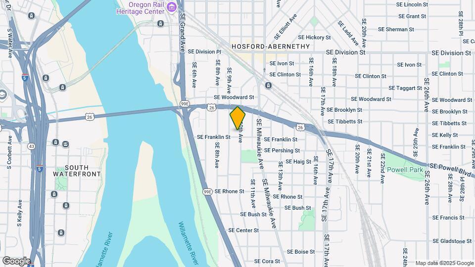 3229 SE 10th Ave Map and Location Details