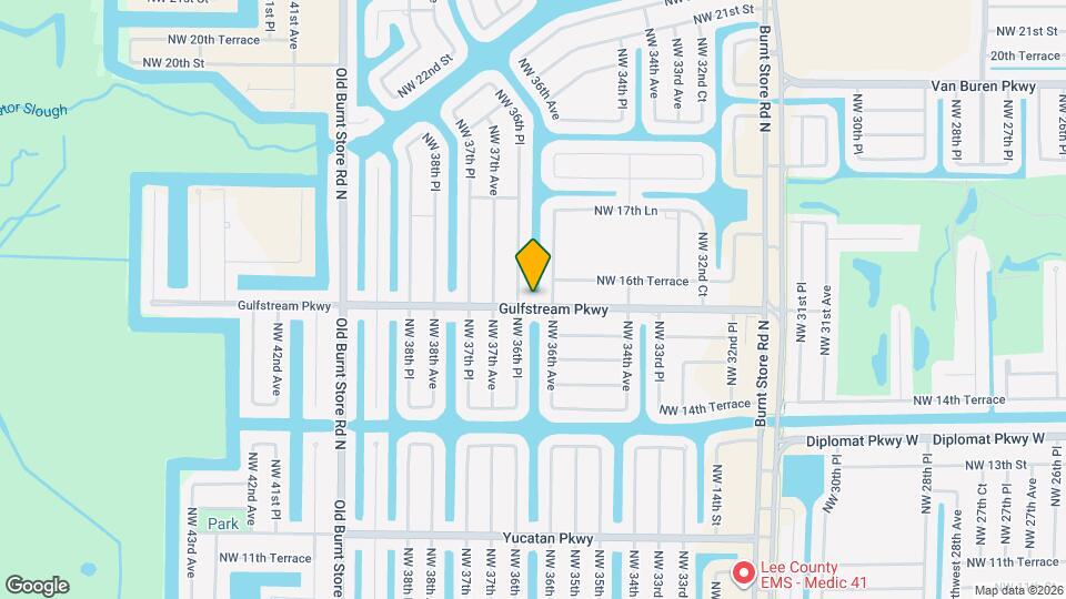 3611 Gulfstream Pkwy Map and Location Details