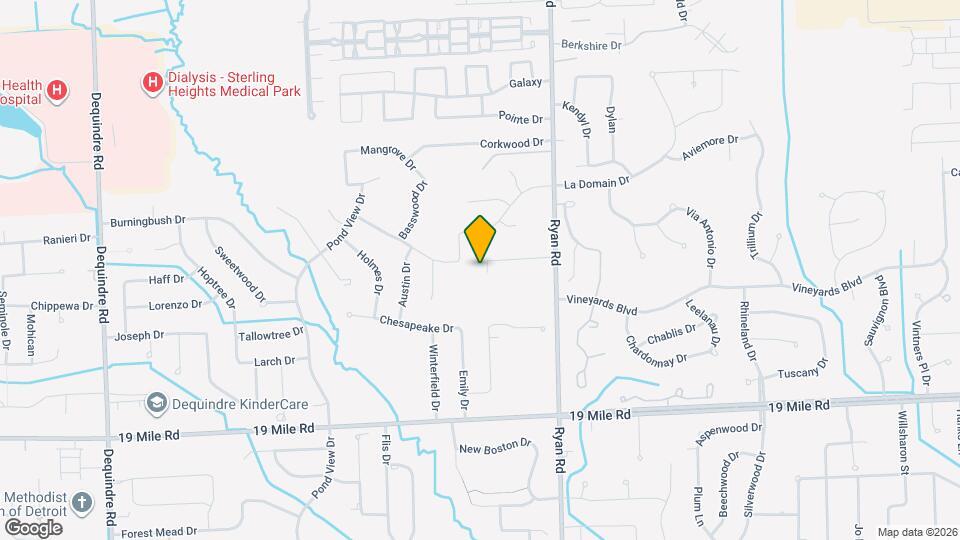 43721 Legacy Dr Map and Location Details