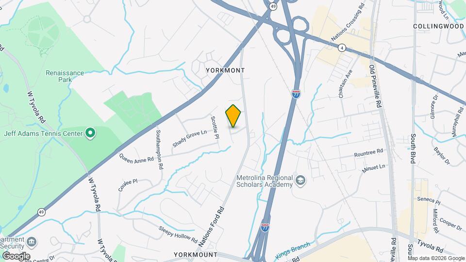 5530 Radford Ave Map and Location Details