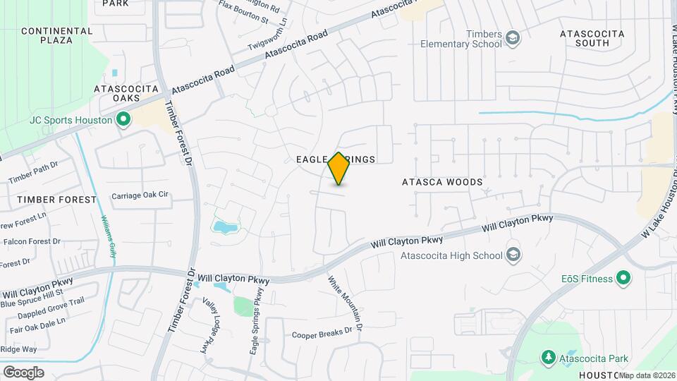 12723 Rock Creek Ct. Map and Location Details