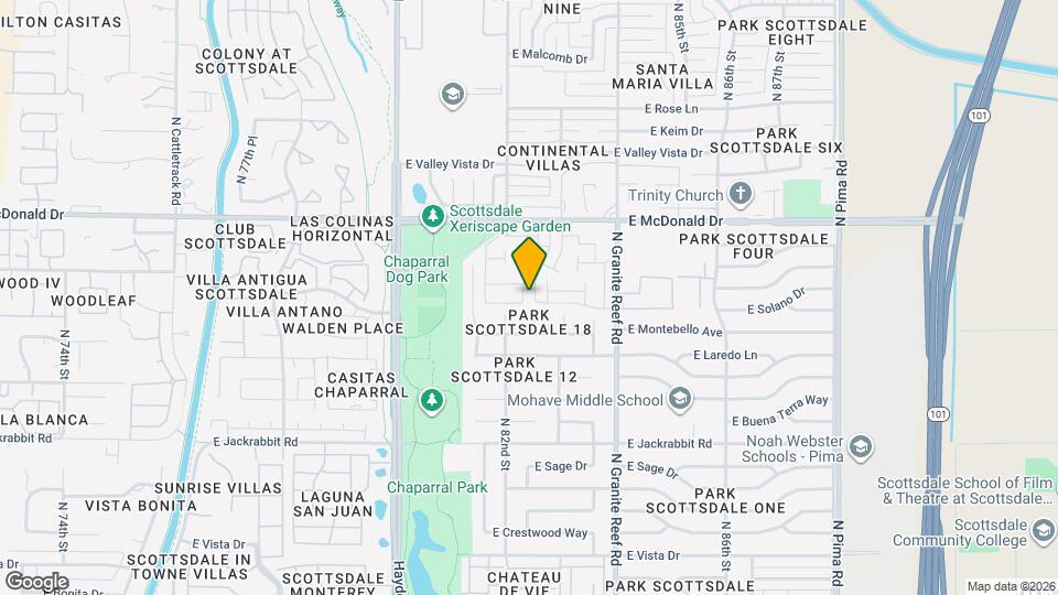 5830 N 83rd St Map and Location Details