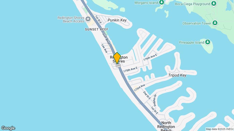 17688 Gulf Blvd Map and Location Details