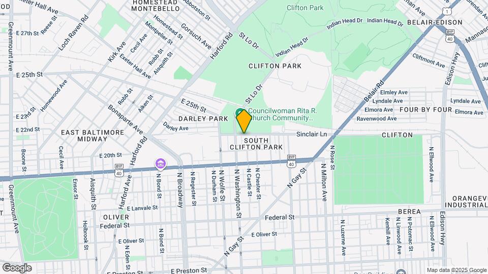 2005 Sinclair Ln Map and Location Details