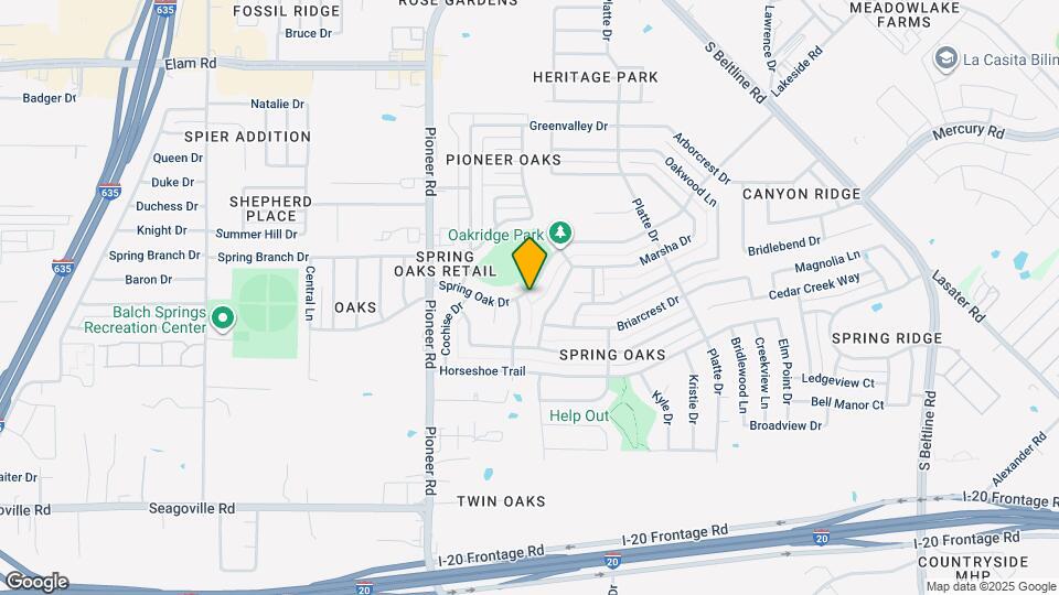 14108 Spring Oak Dr Map and Location Details