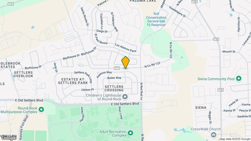 2504 Pearson Way Map and Location Details