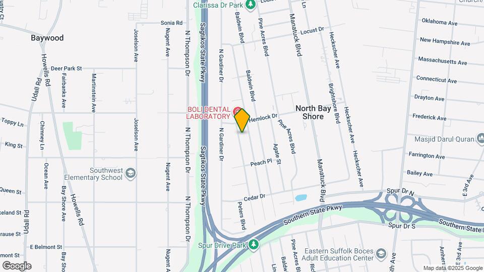 1553 Potter Blvd Map and Location Details