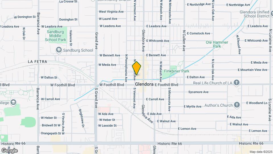 132-134 N Vermont Ave Map and Location Details