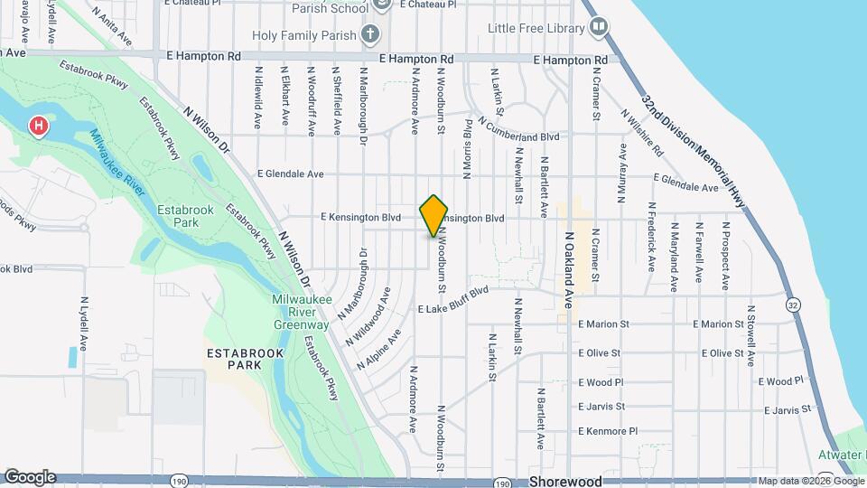 4469 N Woodburn St, Unit 4469 Mapa y Detalles de la Ubicación