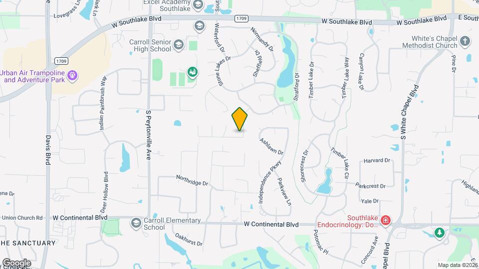 1410 Dartmouth Dr Map and Location Details
