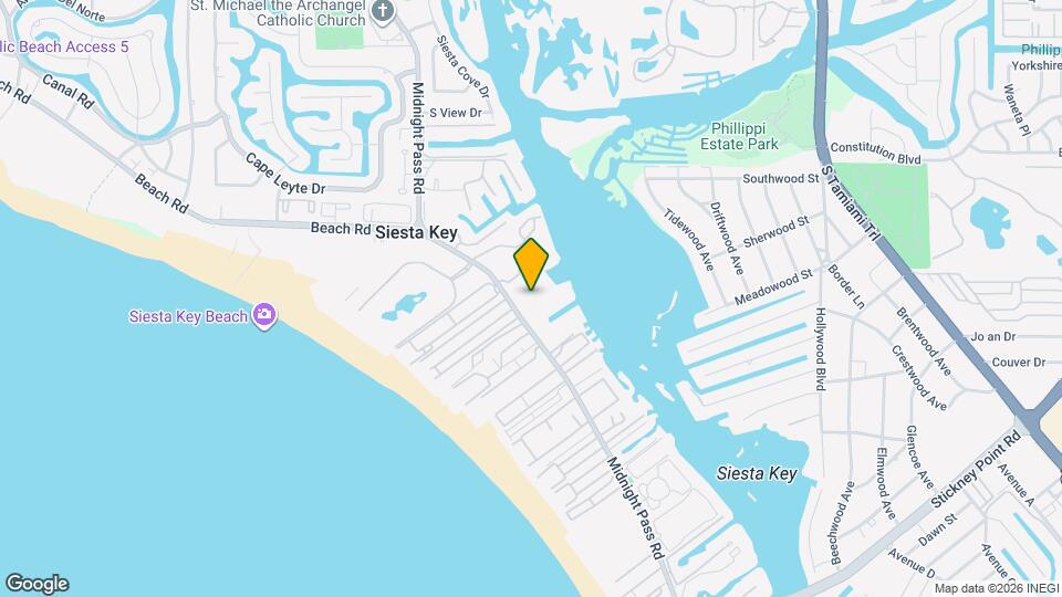 5885 Midnight Pass Rd, Unit SI FL2-ID1546103P Map and Location Details