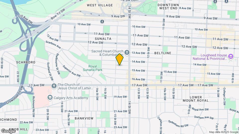 1530 15th Ave SW Map and Location Details