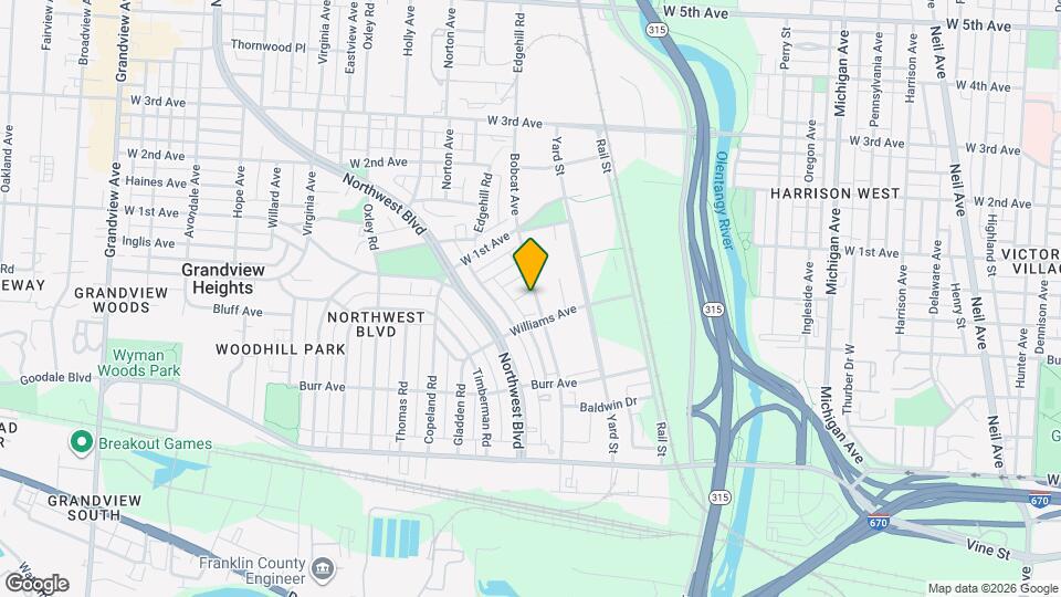 934 Pullman Pl Mapa y Detalles de la Ubicación