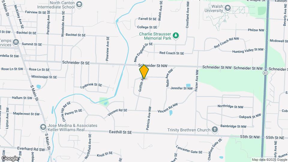 5730 Griffith Ave NW Map and Location Details