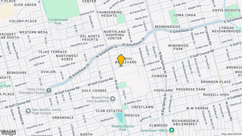 719 Boyd Ave Map and Location Details