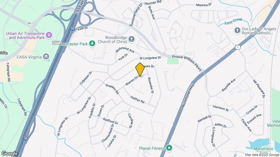 1809 Warren Dr Map and Location Details