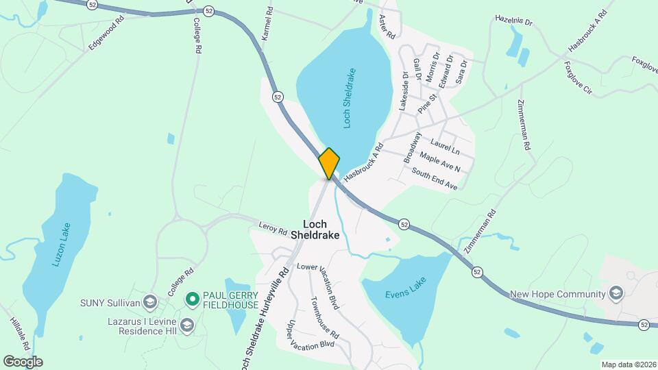754 Loch Sheldrake Hurleyville Rd, Unit 2 Map and Location Details