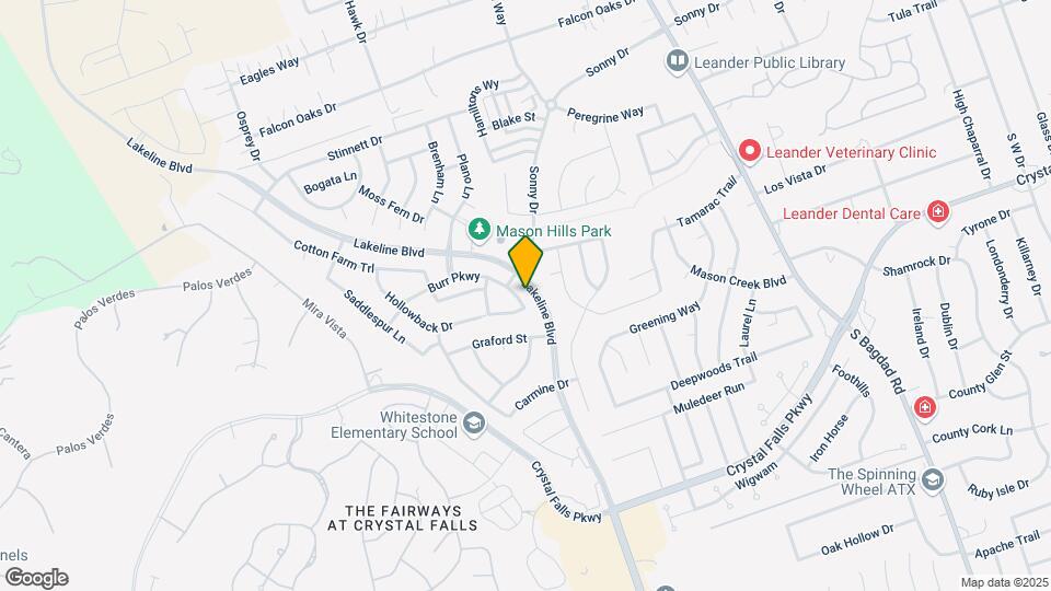 1513 Burr Pkwy Map and Location Details