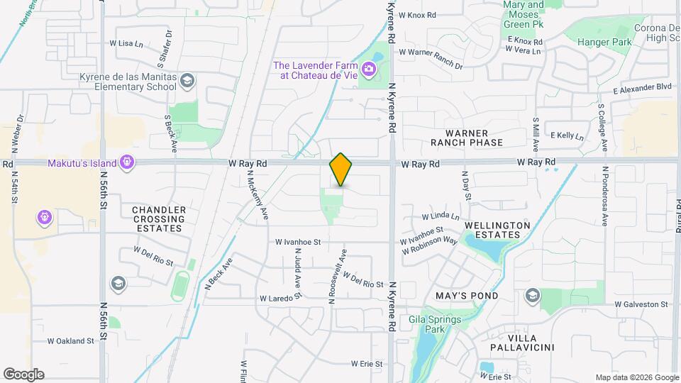 6191 W Shannon St Map and Location Details