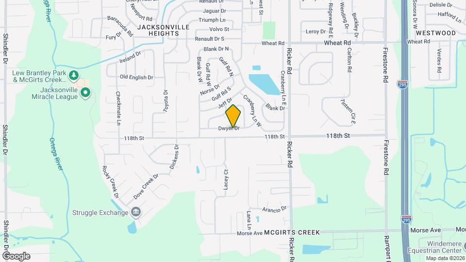 7906 Dwyer Dr Map and Location Details