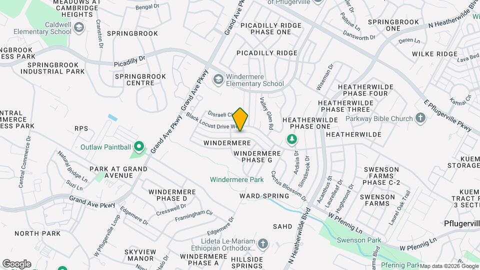 922 Thackeray Ln Mapa y Detalles de la Ubicación