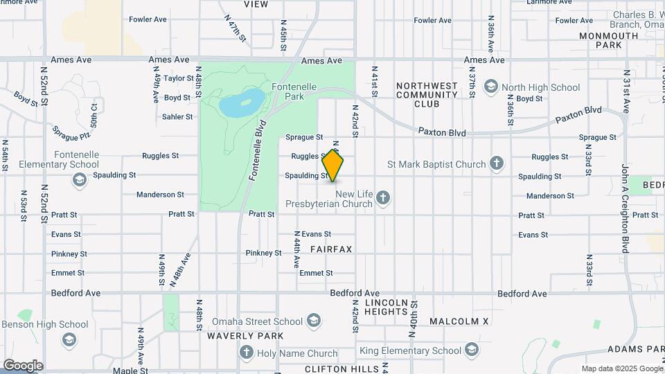 3748 N 43rd St Mapa y Detalles de la Ubicación