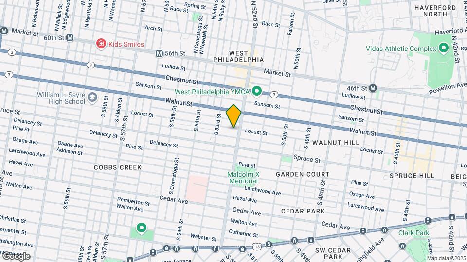5210 Locust St Mapa y Detalles de la Ubicación