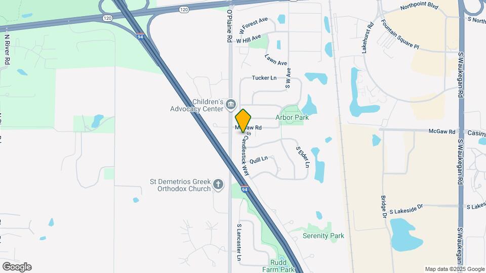 1232 S Candlestick Way Map and Location Details